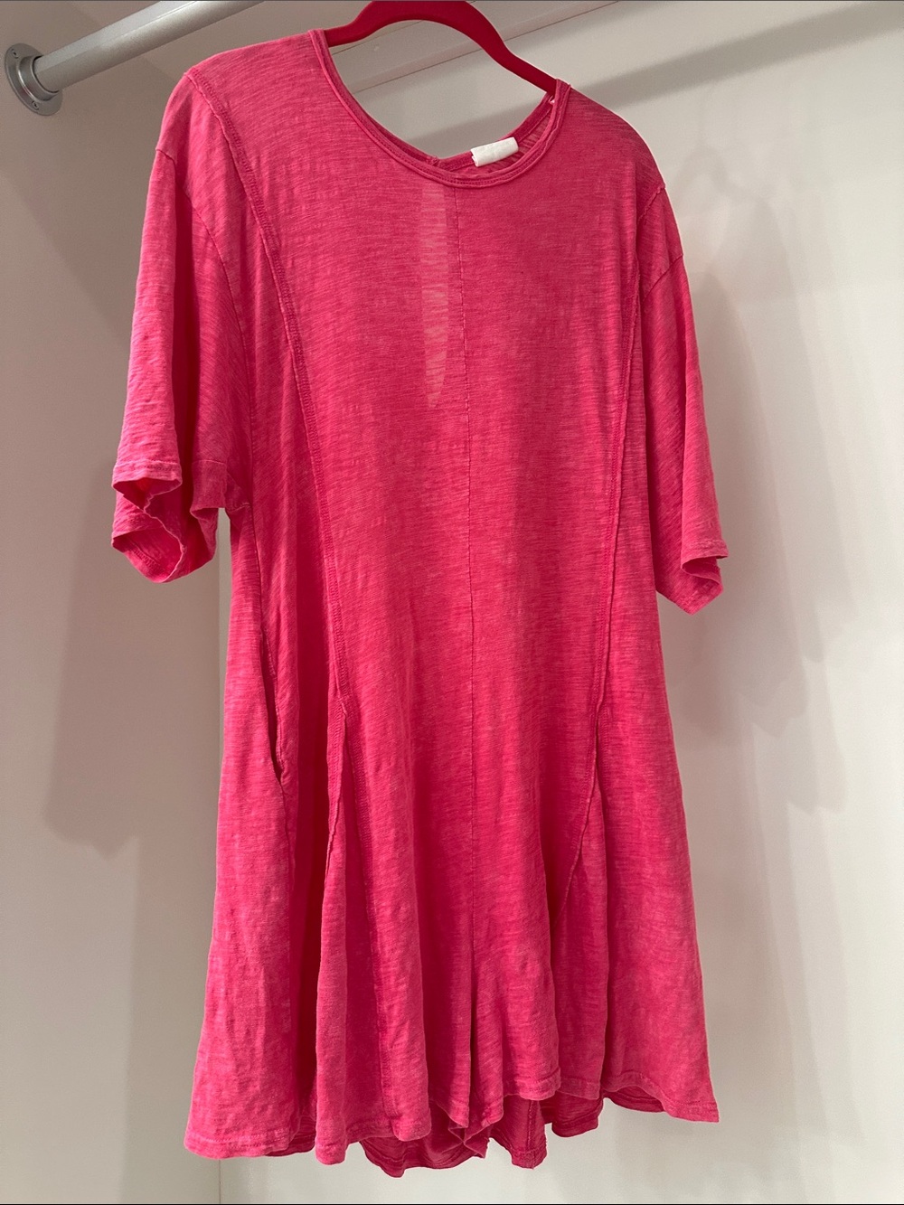 New Me  small Pink Short Sleeve romper. Great condition